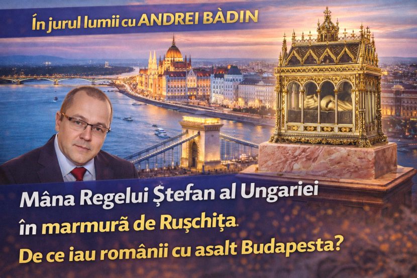 REPORTAJ ANDREI BĂDIN PE YOUTUBE: Mâna Regelui Ștefan al Ungariei in marmură de Ruschița. De ce iau românii cu asalt Budapesta? WhatsApp Image 2026-03-28 at 21.15.21