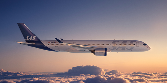 Scandinavian Airlines-SAS anulează peste 100 de zboruri în această săptămână din cauza prețurilor ridicate la combustibil sas