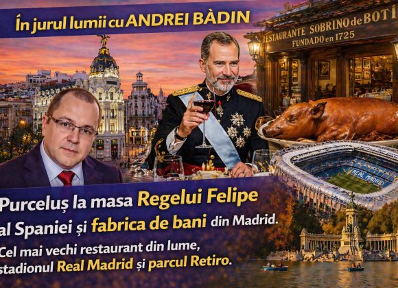 Purceluș la masa Regelui Felipe al Spaniei și fabrica de bani din Madrid WhatsApp Image 2026-04-25 at 04.17.19