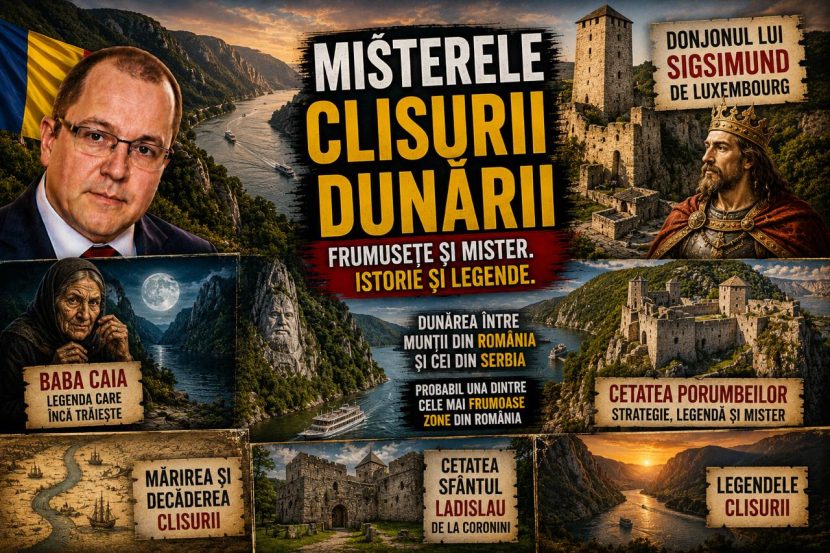 Reportaj Andrei Bădin: Misterele Clisurii Dunării. Donjonul lui Sigsimund de Luxembourg, Baba Caia și Cetatea Porumbeilor WhatsApp Image 2026-07-01 at 10.00.44